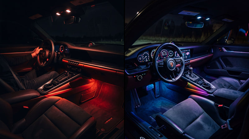 RGB vs Single Color Car Lights