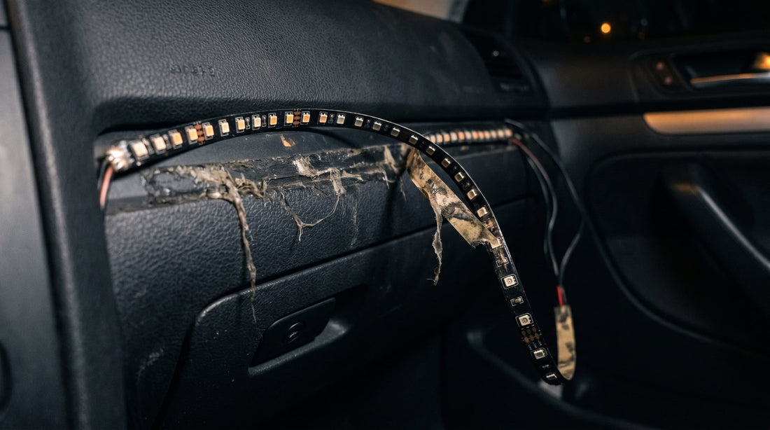 Why Your Car LED Lights Keep Falling Off (And How to Fix It)
