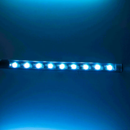 RGB Car Interior Atmosphere Light Kit – 8-Color LED Footwell Lighting with Voice Control, Music Sync & APP Remote